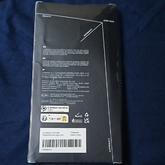 Transparent iPhone 14 Pro Max Case - Picture 3 of 3